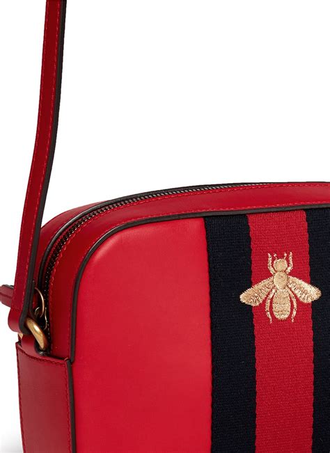 gucci bee crossbody|Gucci bee accessories.